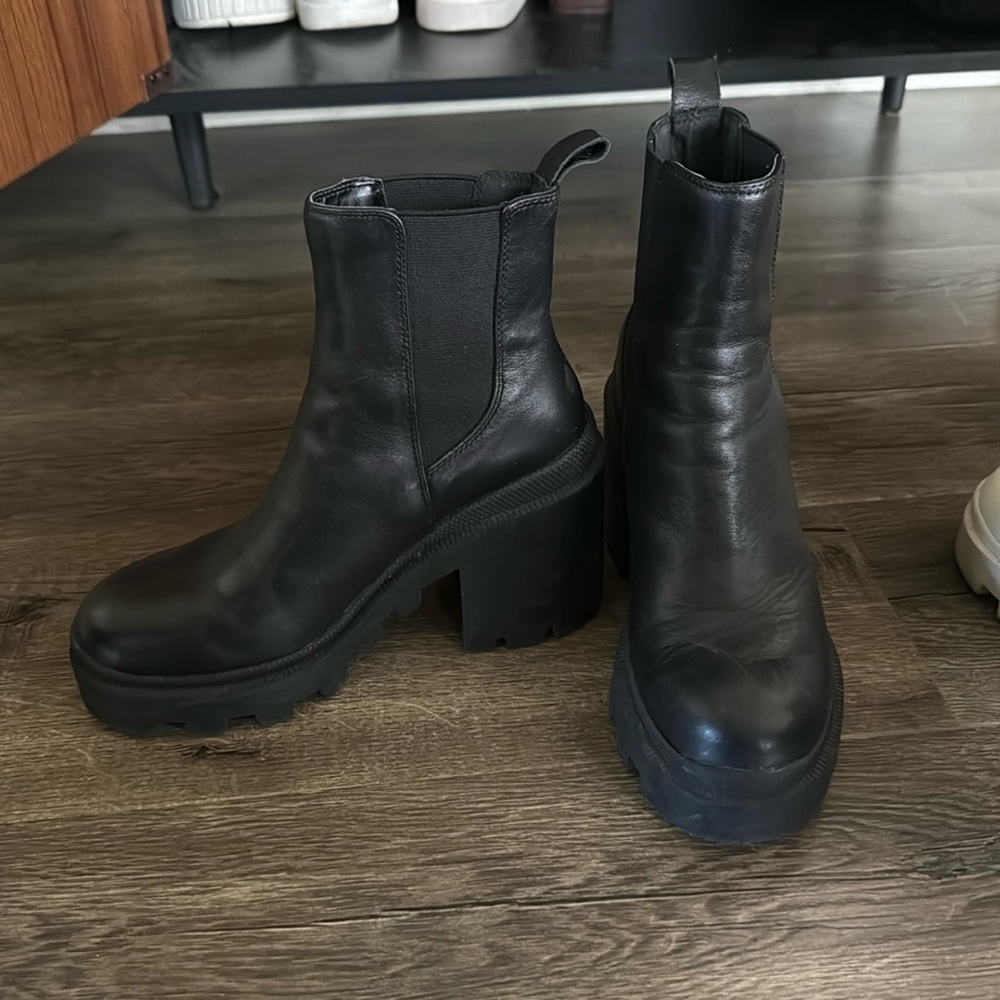 Steve Madden Roxie Boots Black